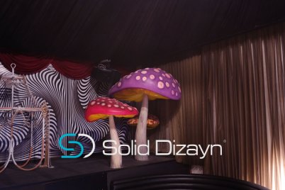 ANİMATİK MANTAR DEKORU