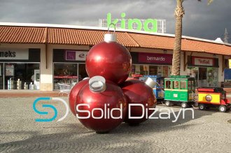  POLYESTER YILBAŞI SÜSLERİ