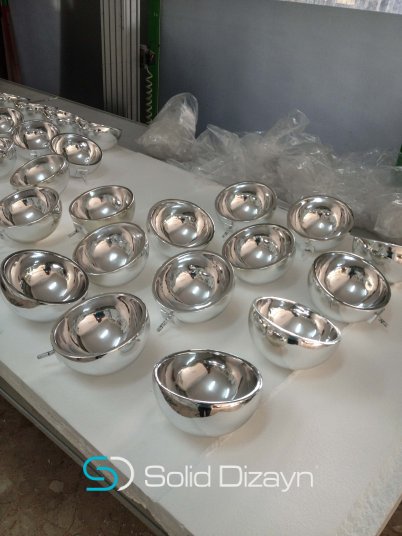 KROM KAPLAMA POLYESTER KÜRE