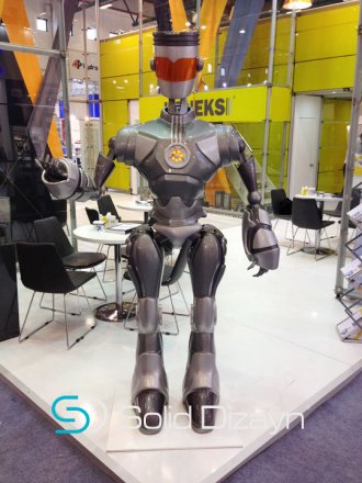 POLYESTER ROBOT HEYKELİ
