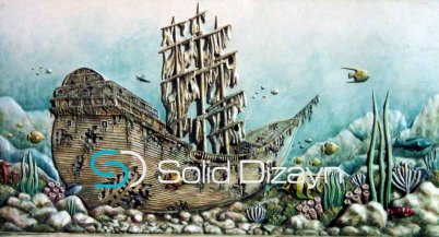 BATIK GEMİ RÖLYEF ÇALIŞMASI